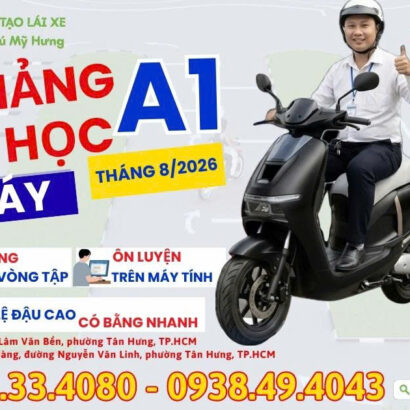 🛵 KHOÁ HỌC XE MÁY A1 THÁNG 8🛵