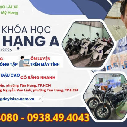 ☀️ KHÔNG MUỐN BỊ GIỚI HẠN KHI ĐIỀU KHIỂN XE MÁY? THI NGAY BẰNG A 🌟